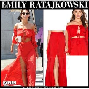 Majorelle Sangria set 😍 xs